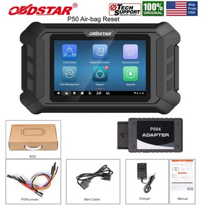 OBDSTAR P50 SRS Reset Reading Writing Data Cover 102 Brands & 15900+E-CU Part No