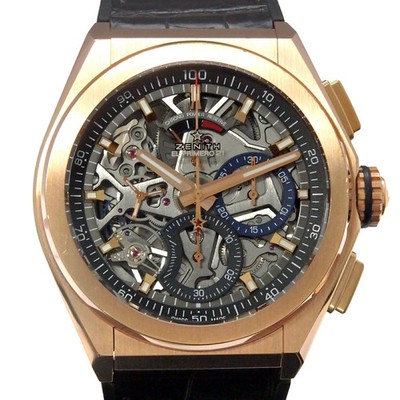 Zenith Defy El Primero 21 18.9000.9004 / 71.R584 18K Pink Gold 44mm #DKW019