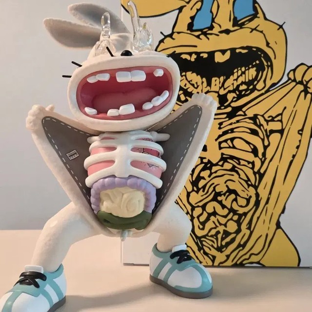 Kullein x Kim Jung Gi Collaboration Snow Bunny Figure