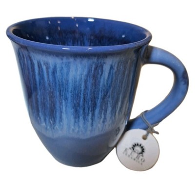 Euro Ceramica Coffee Cup Mug Blue NEW NWT Gift
