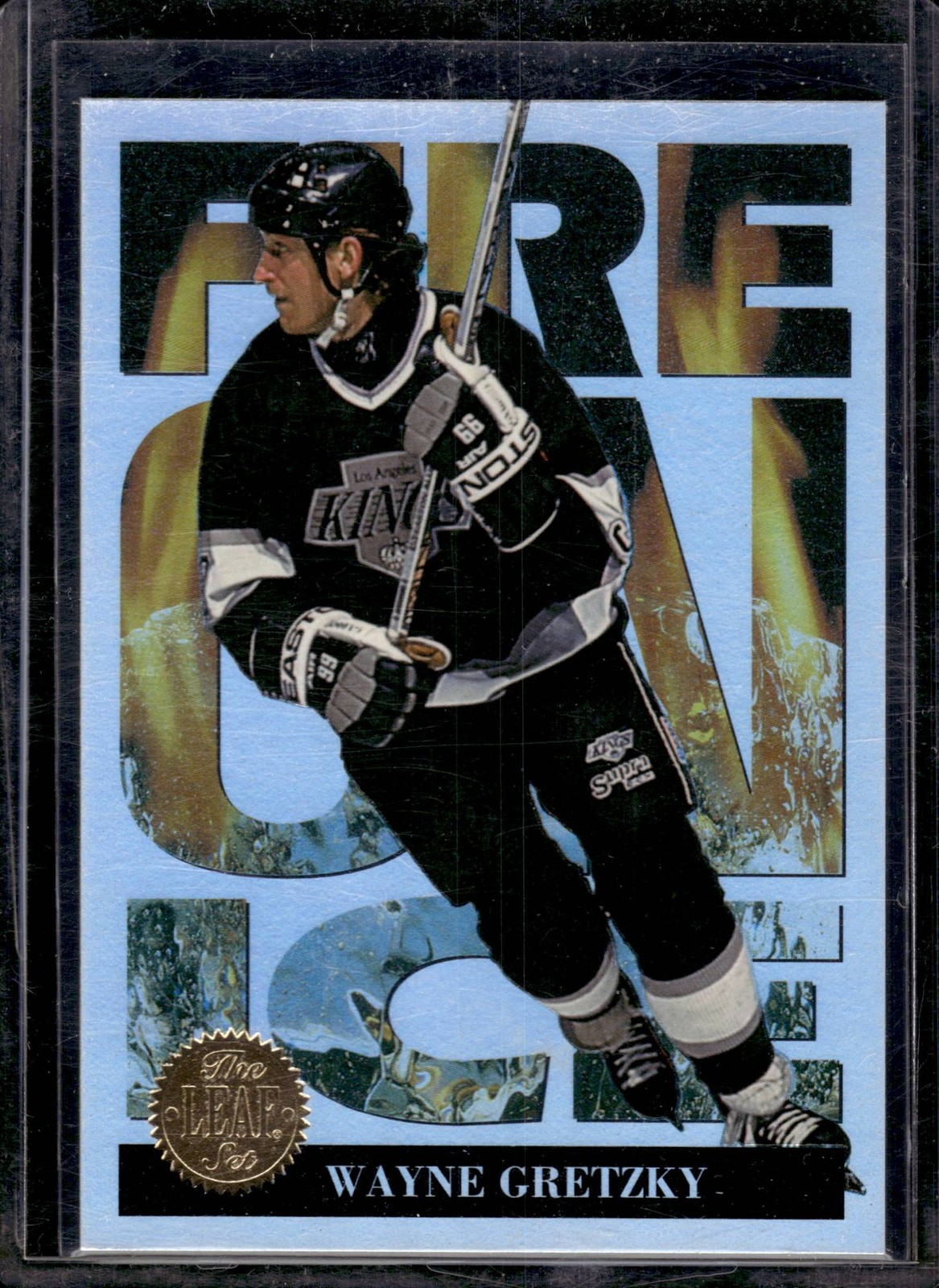 1994 Leaf Wayne Gretzky #4 Fire On Ice