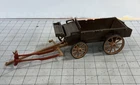 Playmobil Vintage Brown Buckboard Wagon Western Play Set Pioneer Covered