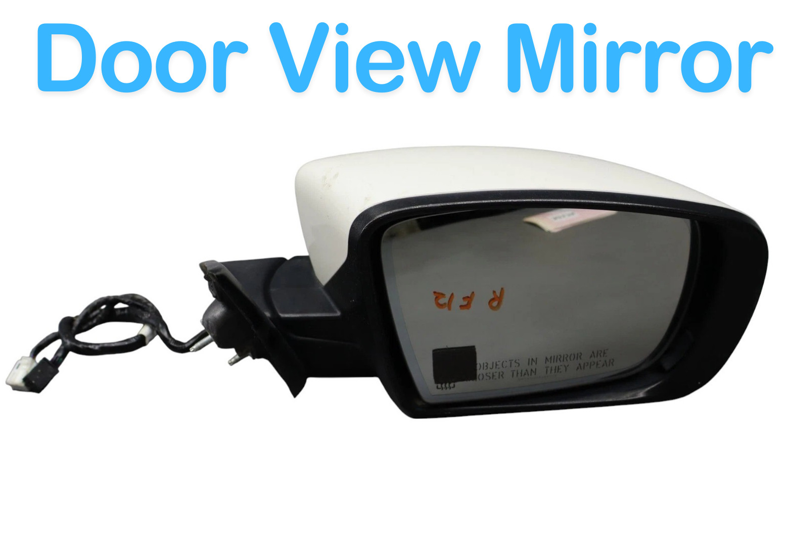 14-17 Maserati Ghibli Front Right Side Door Mirror Rear View 242476002 OEM