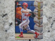 Reds Steve Gibraltar Signed Autographed 1995 Classic 5 Sport Mint