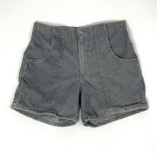 Vintage OP Ocean Pacific Corduroy Board Shorts SIZE 36 / 5in Inseam 80s GRAY VTG