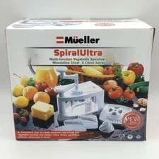 Mueller Austria Spiral Ultra Spiralizer Mandoline Juicer Kitchen Tool - NEW