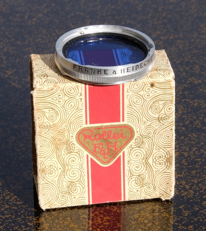 Rollei Color Conversion B-11 blue filter, F/3.5, Tessar-Triotar-Xenar - Image 3 of 4