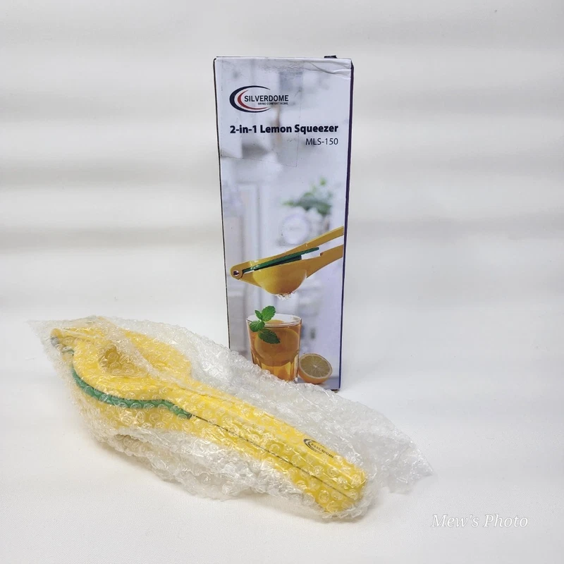 Aluminum Alloy 2-in-1 Lemon Squeezer Hand Juicer