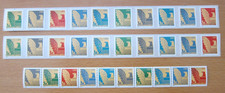 US, #2792-2801, 2792-2801d,3844-53  Eagle PNC10 unfolded full set, MNH