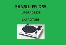 Turntable SANSUI FR-D55 Repair KIT - all capacitors