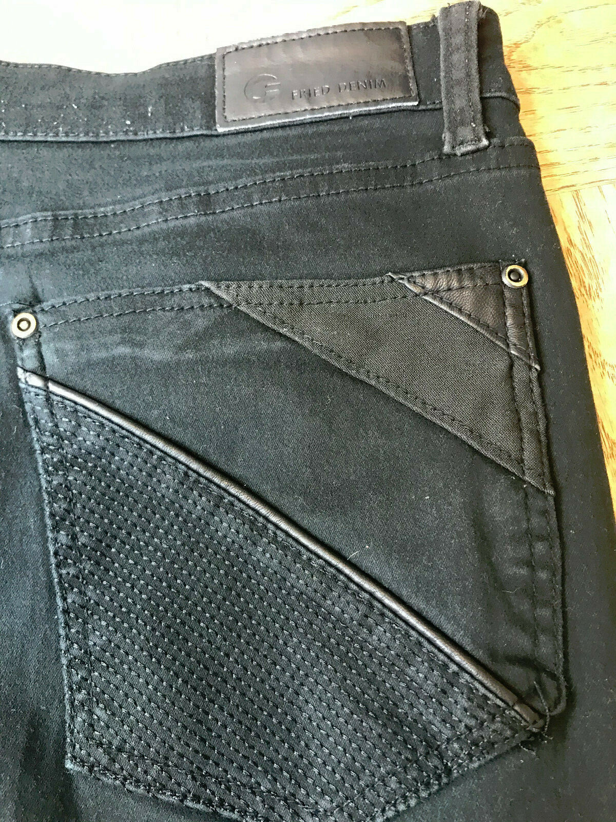 Mens FRIED DENIM Slim Fit 5 Pocket 