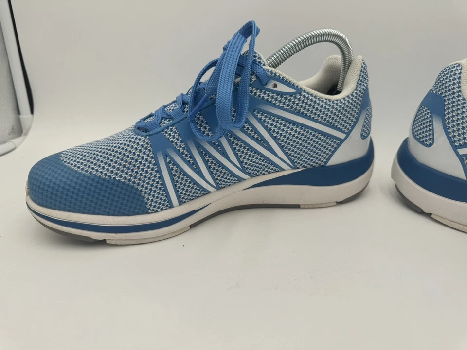 Женские кроссовки Drew 10835-8K баланс 10 M нескользящая подошва синяя сетка верх - Изображение 3 из 4