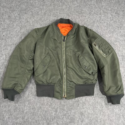 Vintage 1970s Concord Industries MA-1 USAF Flight Bomber Vintage 1970s Concord Industries MA-1 USAF Flight Bomber