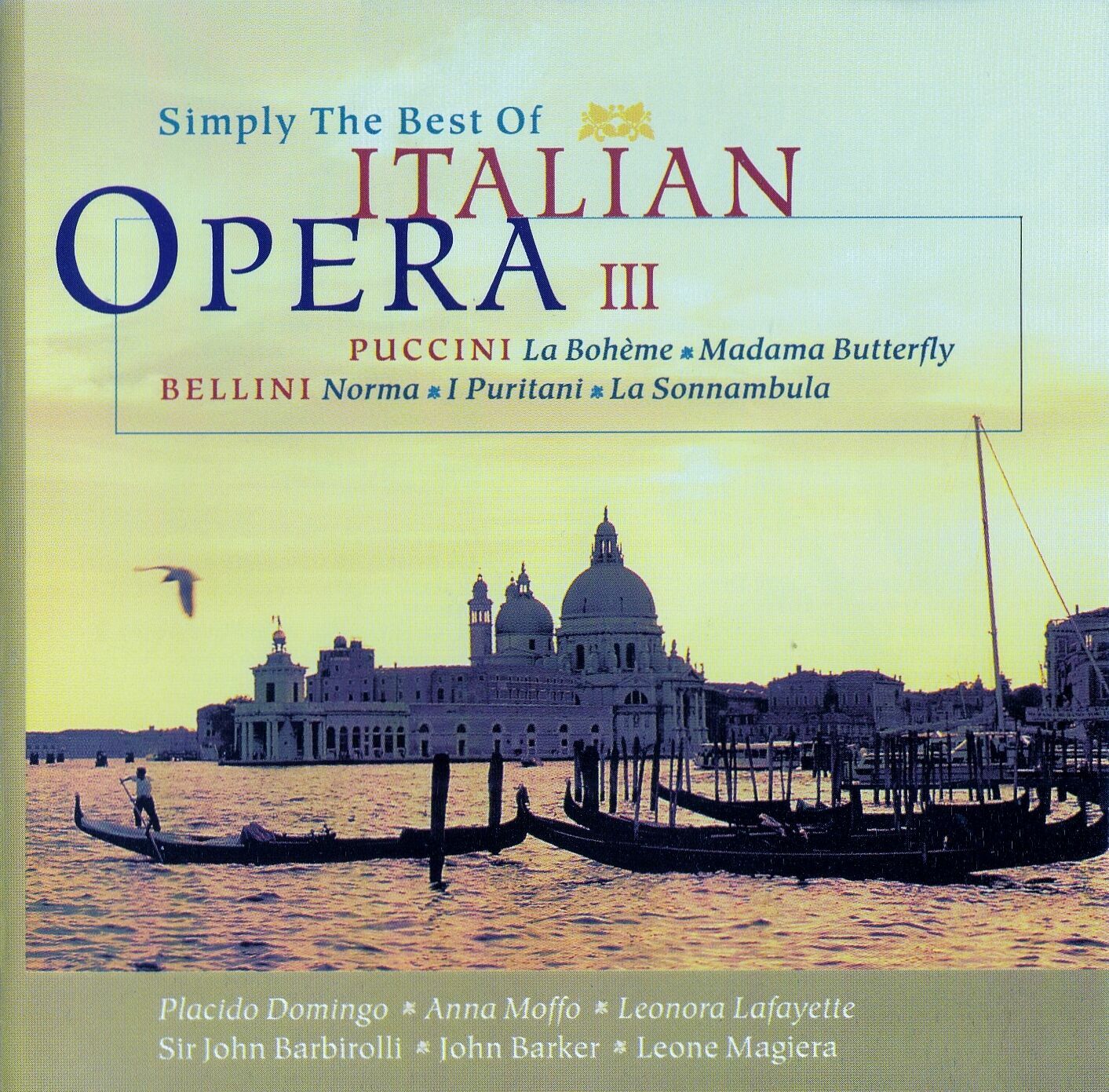 SIMPLY THE BEST OF ITALIAN OPERA III / CD - NEW SEALED