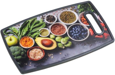 Kesper Servierbrett Schneidebrett Frühstücksbrett Healthy 37x23 4000270308147