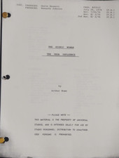 Klassisches Skript Die bionische Frau Der Vega-Einfluss Richard Anderson Notizen Kopie