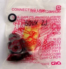 D.I.D 530 VX Series X-Ring Chain Master Link ZJ Rivet Type Natural New 50VX ZJ
