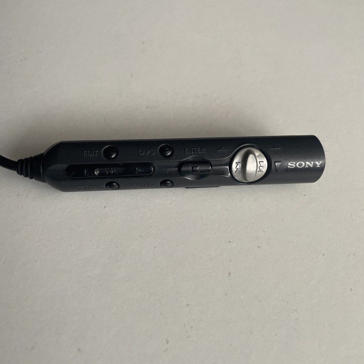 Télécommande Sony RM-MC11EL Pour Lecteur MiniDisc Walkman - Officielle, Noire