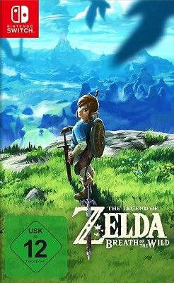 Nintendo Switch - The Legend of Zelda: Breath of the Wild DE mit OVP NEUWERTIG - Bild 1 von 4