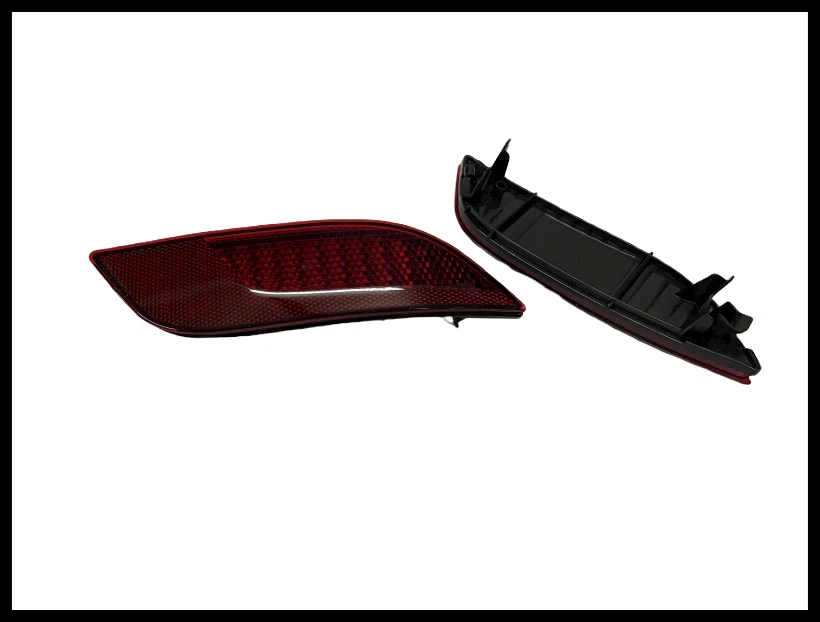 Red Lens Rear Bumper Side Marker Light Reflector For Jeep Compass 2017-2020 - Image 2 of 2