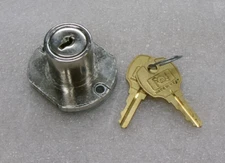 Stock Locks by National Cabinet Lock C8703 5 Disc Tumbler Drawer Lock 712H