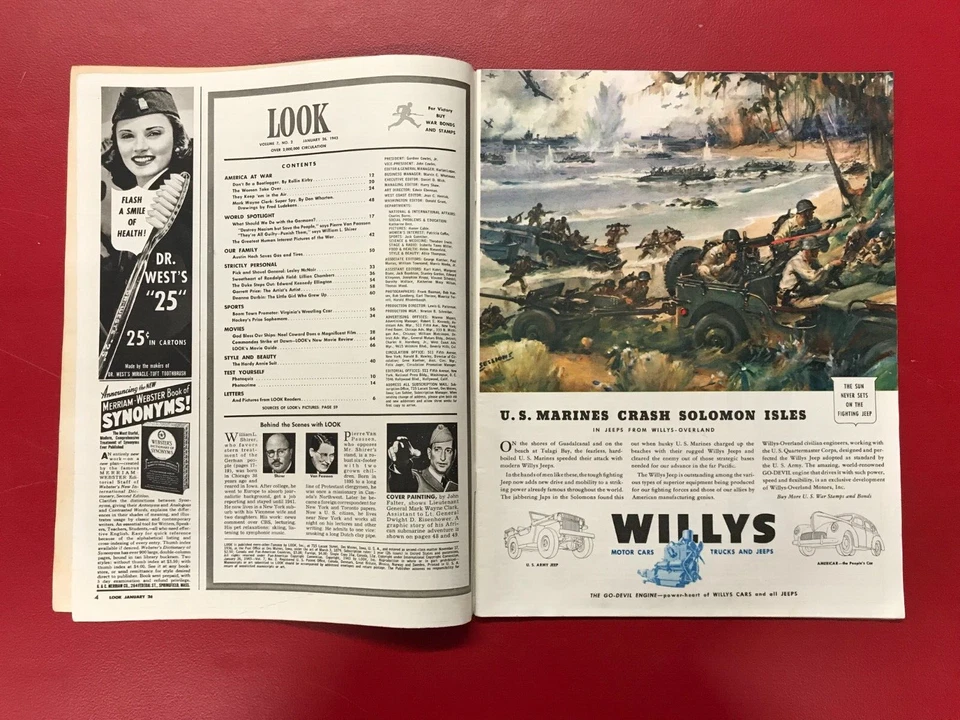 Журнал Vintage Look 26 января 1943 г. - Что нам делать с немцами? - Изображение 3 из 3