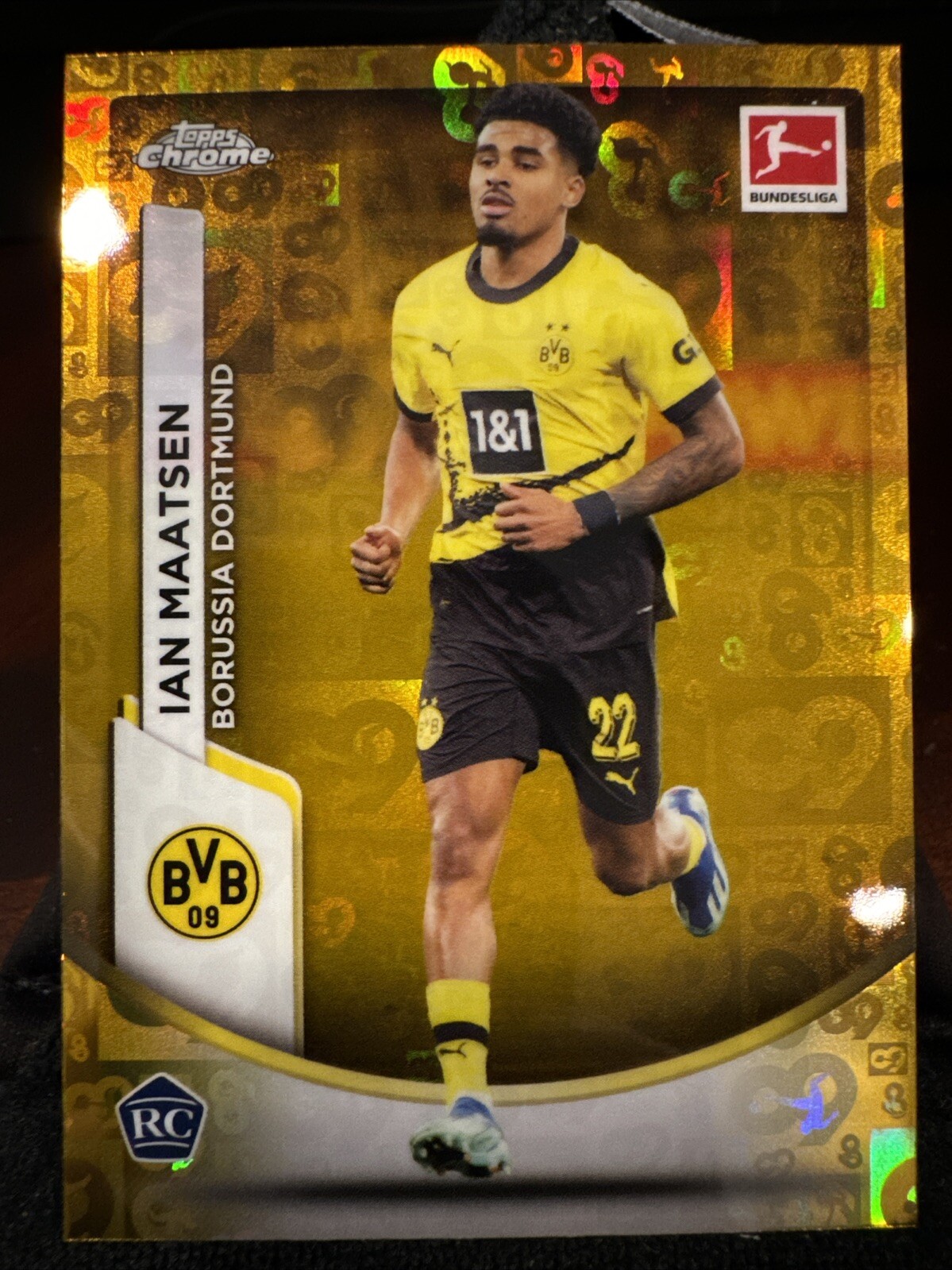 2023-24 Topps Chrome Bundesliga - Gold Foil Bundesliga 60 Year #23 
