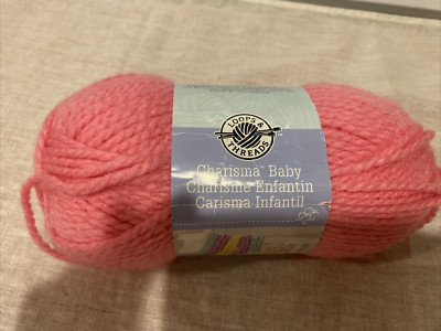 LOOPS & THREADS Pink Rose #5 Med Yarn  175 yards 3.5 oz
