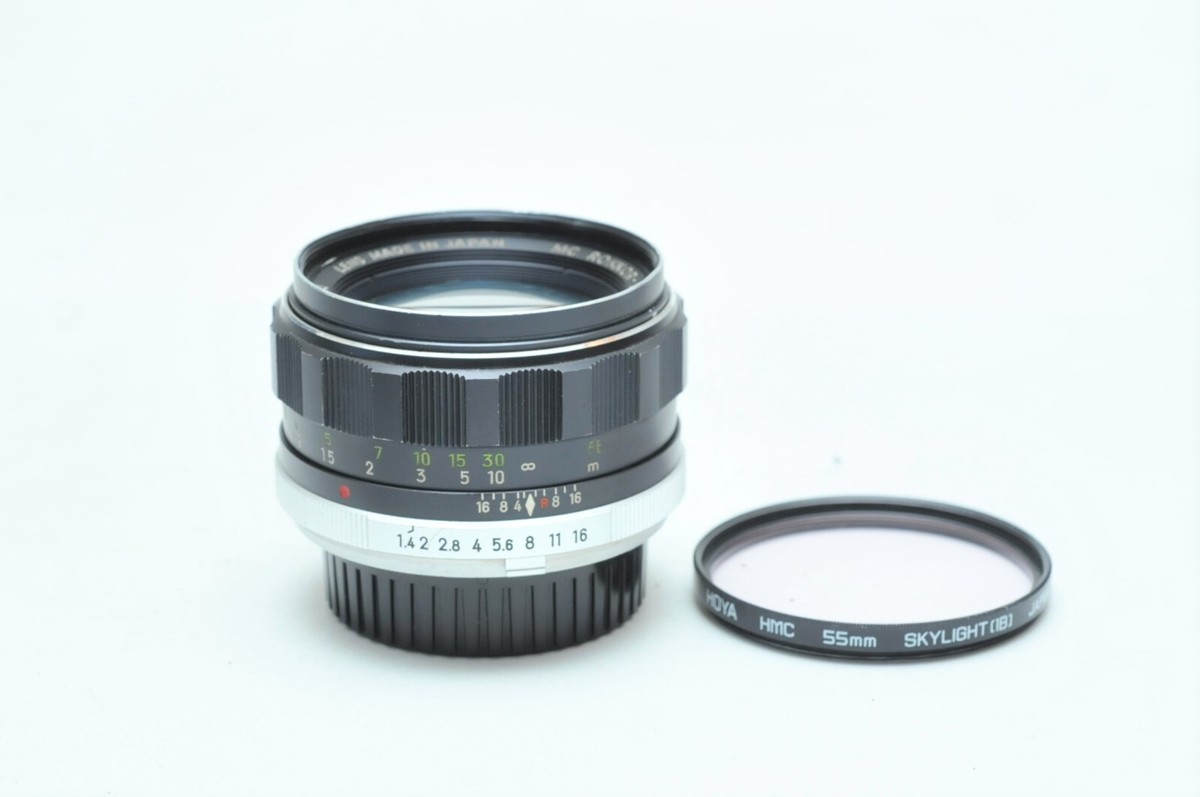 Minolta MC 58mm f1.4 Rokkor-PF MF Portrait Lens 559 | eBay