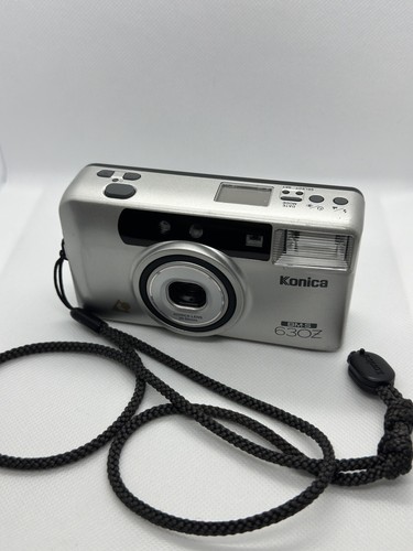 KONICA BM-S 630Z Compact Film Camera With Carrying Case (Untested)