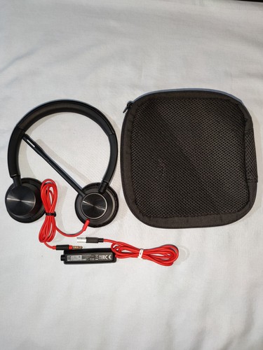 POLY BLACKWIRE 3325, CASQUE FILAIRE, 3,5 mm vers USB-A + ÉTUI DE PROTECTION. - Photo 2/11