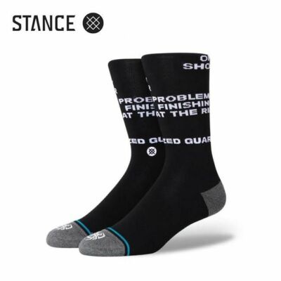Stance Herrensocken Crew Run – Blaue Laufsocken Mit Kompression & Feuchtigkeitsmanagement | 71% Nylon