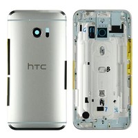 Original Htc One M10 Kamera Linse Fenster Rahmen GehäUse Akkudeckel, Silver