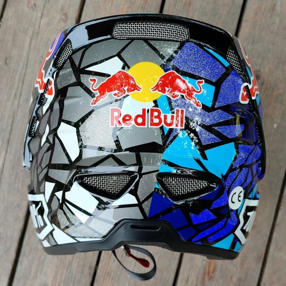 MTB RED BULL HELMET 2024 MOTOCROSS OFFROAD ENDURO ATV BIKING RACING HELMETS - Image 3 of 4