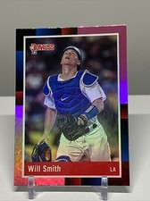2022 Donruss Base Retro 1988 Holo Pink #242 Will Smith - Los Angeles Dodgers