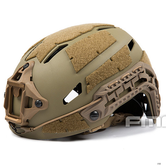 FMA Airsoft Caiman Helmet w/ NVG Shroud Rail Paintball