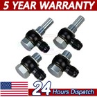 2Pairs 6ANx1/4NPSM 97-10 4L80E For GM Transmission Oil Cooler 90° Banjo Fittings