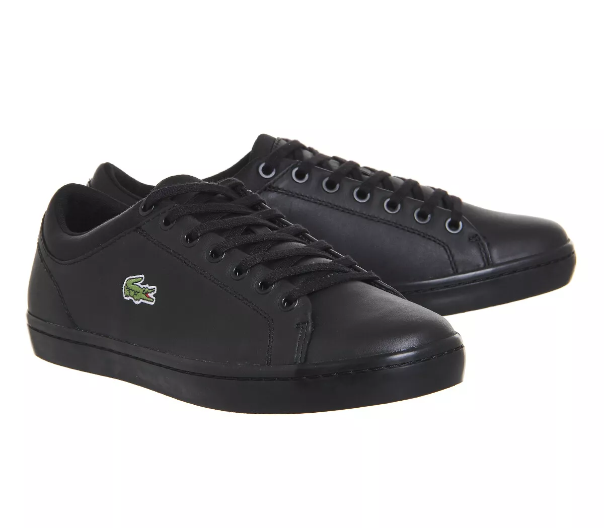 Straightset Kids Boys Smart Leather Lace Up Trainers UK 10 | eBay