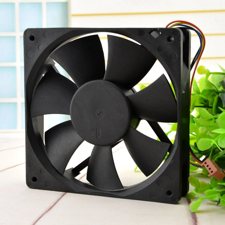 AVC DA12025B12L 120*25MM 12025 DC 12V 0.3A 4-Pin  High Airflow PWM  Cooling Fan - Image 2 of 2