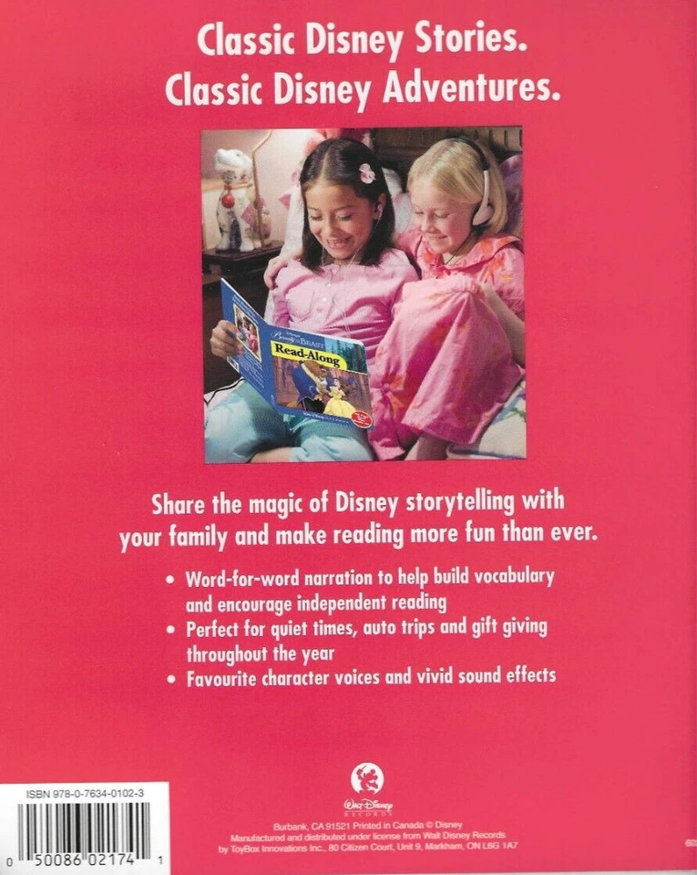 Disney, 101 Dalmatians Read Along NEW Book & CD 24 Pages Character Voices story - Image 2 of 3