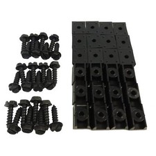 Crown Fender Flare Hardware Kit For 55-86 Jeep Cj-5 Cj-6 Cj-7 28 Screws28 Nut