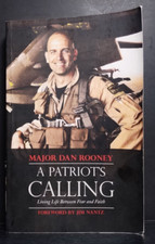 Patriot’s Calling Dan Rooney PB 2012 Signed Memoir Military Inspiration VG