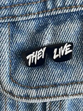 John Carpenter’s They Live Sunglasses Enamel Pin - Excellent Condition