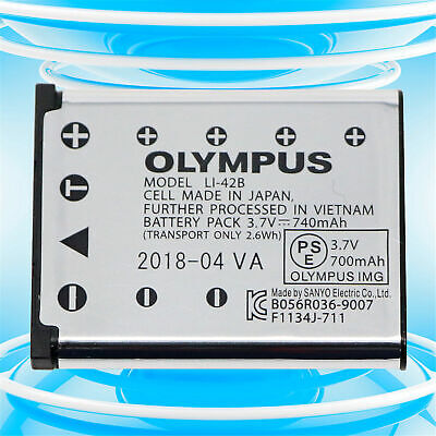 Original Olympus Li 42b Camera Battery For X 600 Fe150 160 2 230 250 Ebay