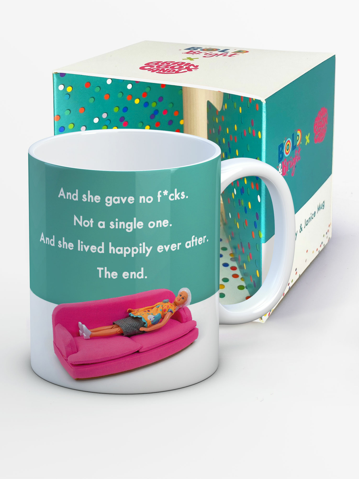 Bold & Bright Mug Cup Funny Comedy Humour RUDE Amusing Novelty Gift Present Joke