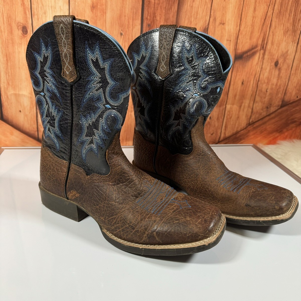 Brown Ariat Tombstone Mens Ariat Tombstone Men's Weathered