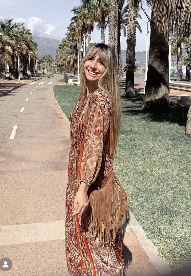 Zara midi cheap dress sale