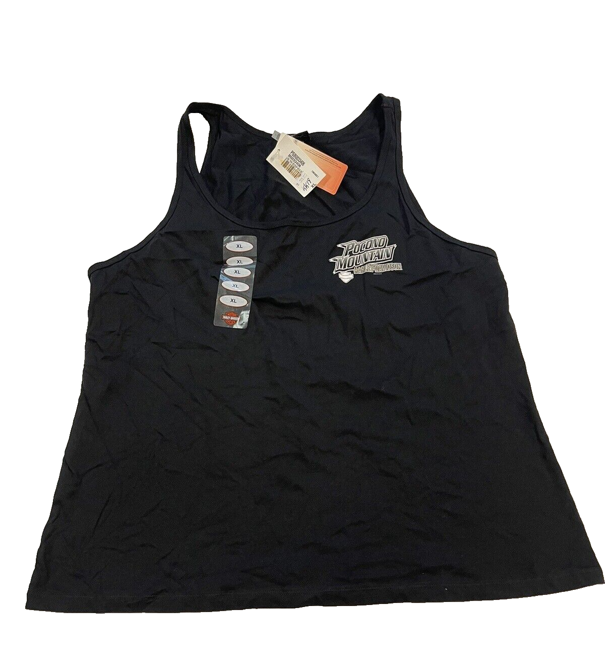 Harley-Davidson Women’s Black Tank Top T-Shirt Size XL NEW PSB0033406