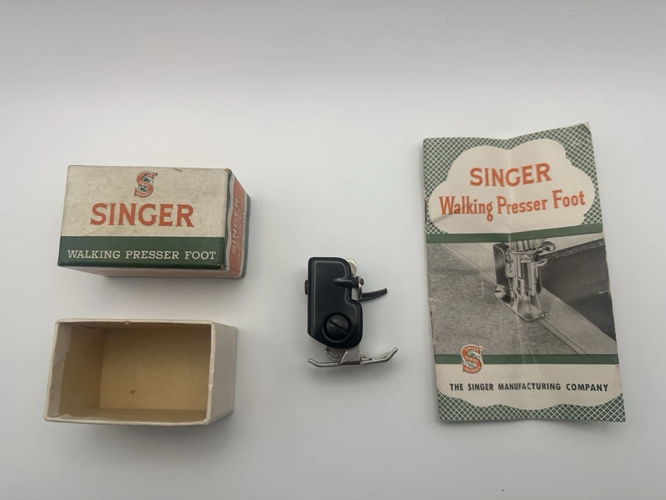 Pie prensatelas para caminar Singer Penguin # 160741 con caja original e instrucciones  Foto 2 de 4