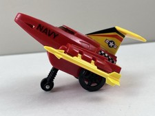 Vintage Press Go US Navy Plastic Fighter Jet SL 9061